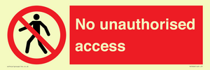 No unauthorised access